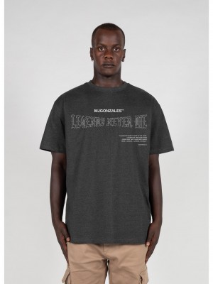 Овърсайз тениска LEGENDS NEVER DIE X Heavy Oversized Tee 2.0 charcoal XXL