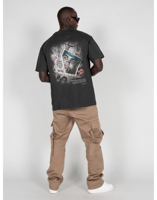 Овърсайз тениска LEGENDS NEVER DIE X Heavy Oversized Tee 2.0 charcoal XXL