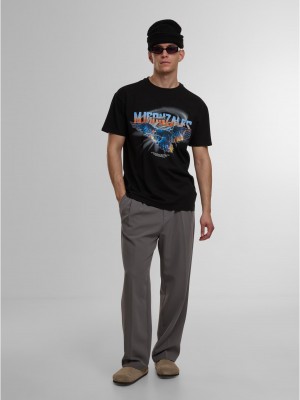 Овърсайз тениска EAGLE V.2 Heavy Oversized Tee 2.0 black XXL