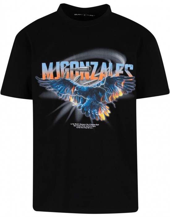 Овърсайз тениска EAGLE V.2 Heavy Oversized Tee 2.0 black XXL