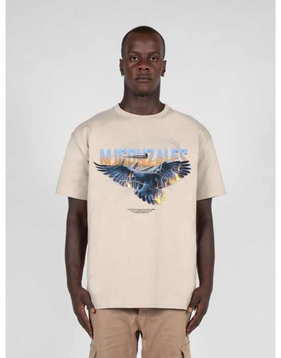 Овърсайз тениска EAGLE V.2 Heavy Oversized Tee 2.0 sand XXL