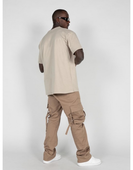 Овърсайз тениска EAGLE V.2 Heavy Oversized Tee 2.0 sand XXL
