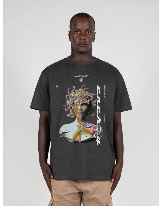 Овърсайз тениска MEDUSA Heavy Oversized Tee 2.0 charcoal XXL