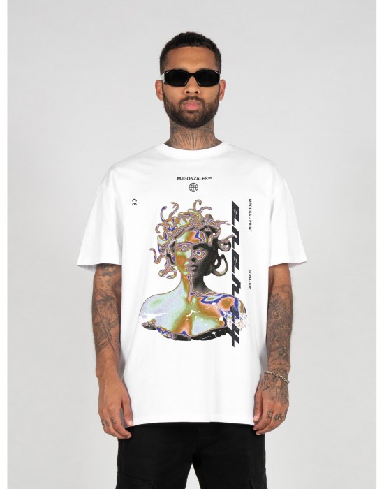 Овърсайз тениска MEDUSA X Heavy Oversized Tee 2.0 white XXL