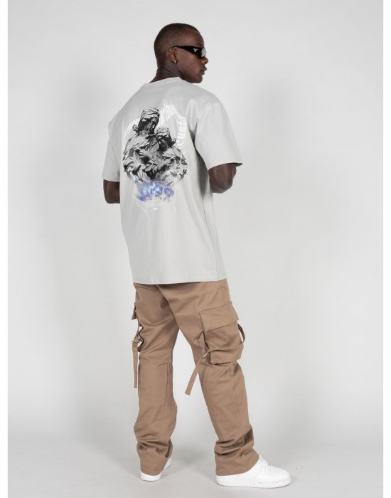 Овърсайз тениска HIGHER THAN HEAVEN (6) Heavy Oversize Tee lightasphalt XXL