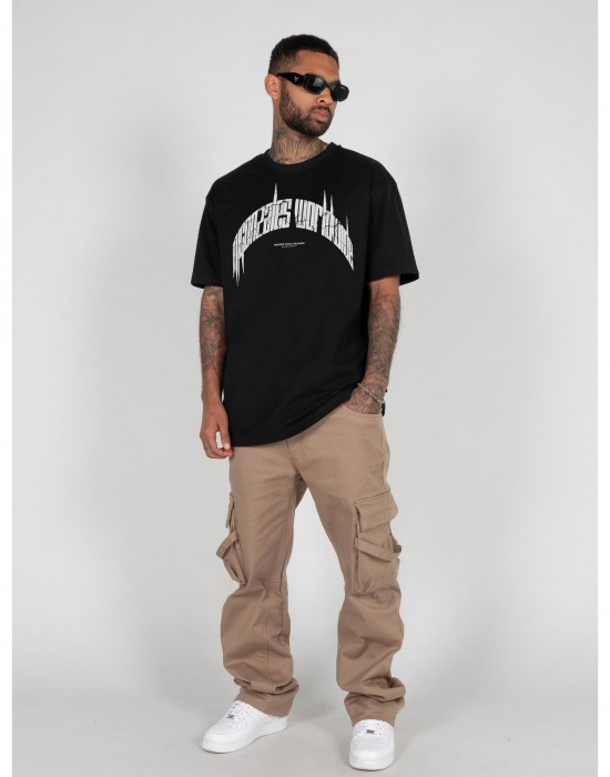 Овърсайз тениска HIGHER THAN HEAVEN V.3 Heavy Oversize Tee black XXL