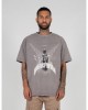 Овърсайз тениска HIGHER THAN HEAVEN V.1 Acid Washed Heavy Oversize Tee asphalt XXL