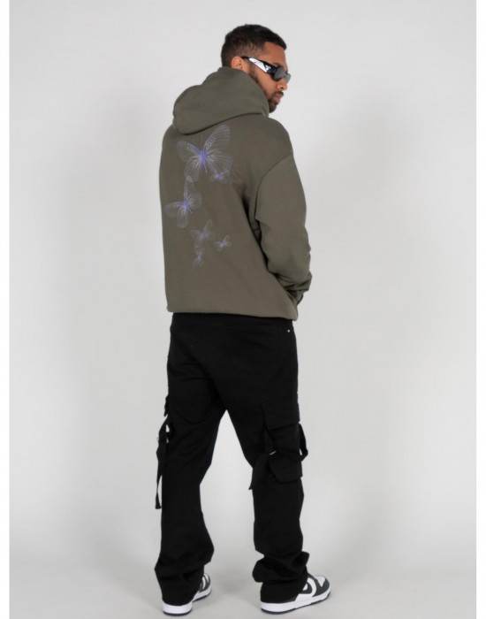 Овърсайз тениска METAMORPHOSE V.1 x Heavy Oversized Hoody olive XXL