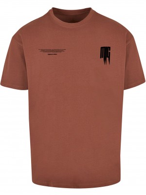 Овърсайз тениска METAMORPHOSE V.2 x Heavy Oversized Tee bark XXL