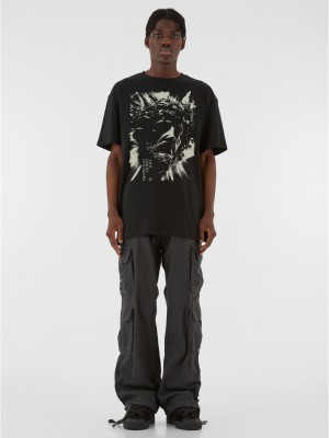 Овърсайз тениска JESUS x MJG HEAVY OVERSIZED TEE black XXL