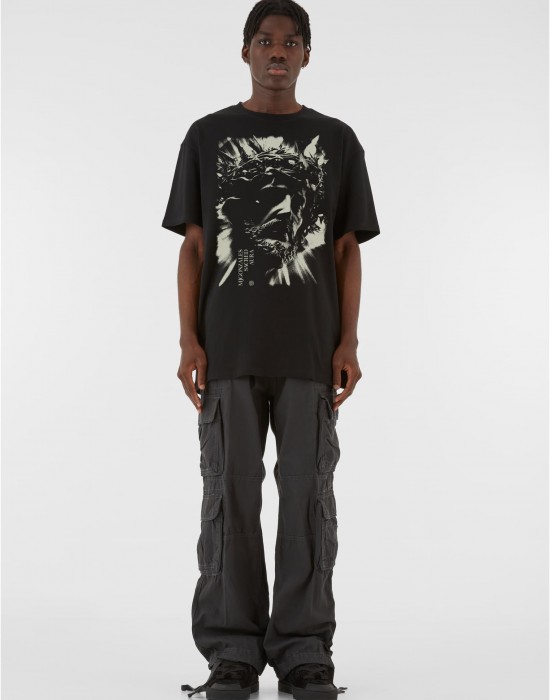 Овърсайз тениска JESUS x MJG HEAVY OVERSIZED TEE black XXL