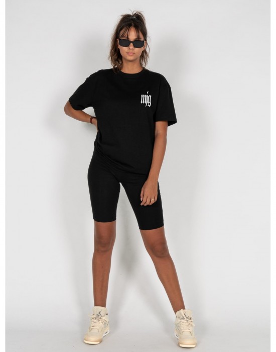 Овърсайз тениска MJG Heavy Oversized Tee Ladies - TRANSFORMATION black XXL