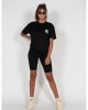 Овърсайз тениска MJG Heavy Oversized Tee Ladies - TRANSFORMATION black XXL