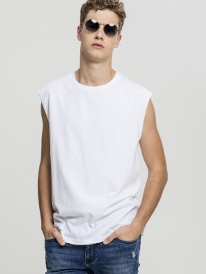 Мъжки потник в бял цвят Urban Classics