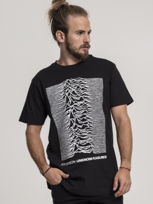 Черна мъжка тениска Merchcode Joy Divison Черна мъжка тениска Merchcode Joy Divison