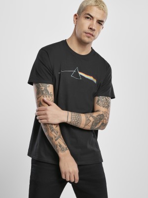 Черна мъжка тениска Merchcode Pink Floyd Dark Side of the Moon