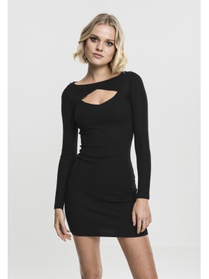 Черна мини рокля Urban Classics