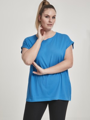 Дамска синя тениска Urban Classics hawaiianblue