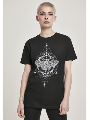 Дамска тениска Mister Tee Moth в черен цвят