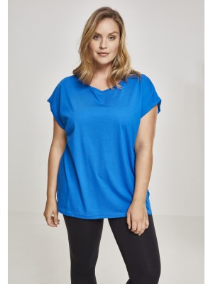 Дамска тениска с U-образно деколте Urban Classics brightblue