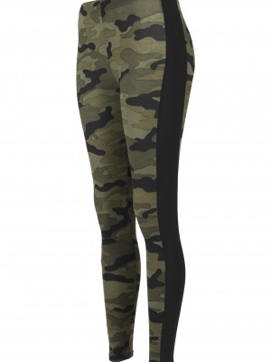 Дамски камуфлажен клин Urban Classics woodcamo/blk Дамски камуфлажен клин Urban Classics woodcamo/blk