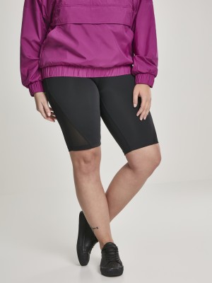 Дамски къс клин Urban Classics в черен цвят Дамски къс клин Urban Classics в черен цвят