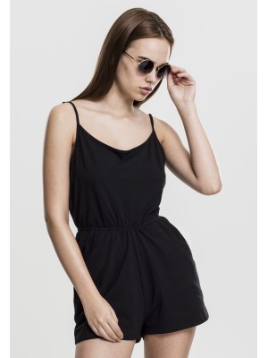 Дамски къс летен гащеризон в черно Urban Classics 