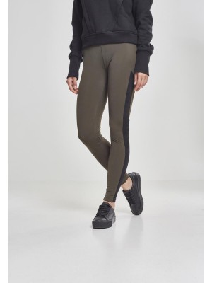 Дамски клин Urban Classics Camo Striped darkoliveblackcamo