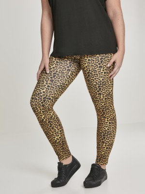 Дамски клин Urban Classics с леопардов десен