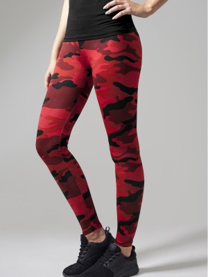 Дамски спортен камуфлажен клин Urban Classics red camo Дамски спортен камуфлажен клин Urban Classics red camo