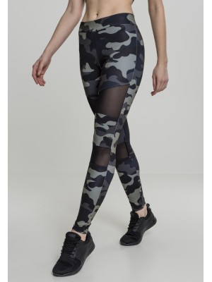 Дамски спортен клин в камуфлаж Urban Classics darkcamo/blk