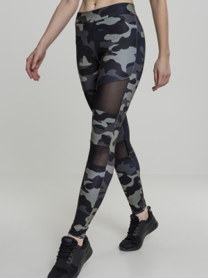 Дамски спортен клин в камуфлаж Urban Classics darkcamo/blk Дамски спортен клин в камуфлаж Urban Classics darkcamo/blk