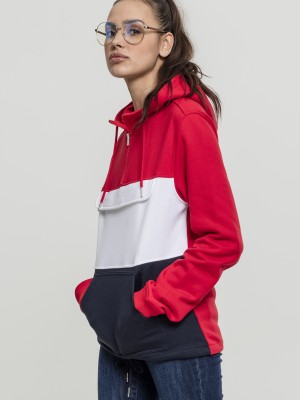 Дамски суичър от три цвята Urban Classics