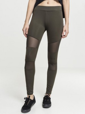 Дамски тъмнозелен клин Urban Classics Дамски тъмнозелен клин Urban Classics