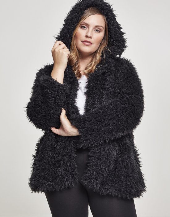 Купи Дамско палто Urban Classics Teddy в черен цвят, Urban Classics, Якета онлайн - Complex.bg Дамско палто Urban Classics Teddy в черен цвят, Urban Classics, Якета - Complex.bg