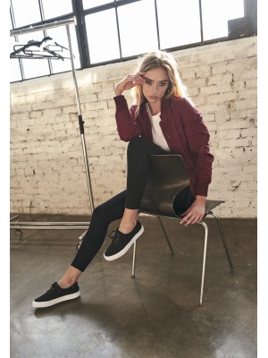 Дамско тънко яке тип бомбър в тъмночервено Urban Classics