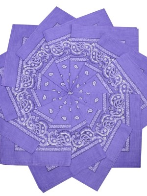 Кърпа за глава бандана Bandana в лилав цвят