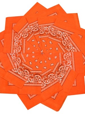 Кърпа за глава бандана Bandana в оранжево