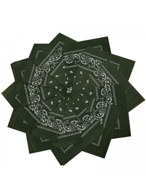 Кърпа за глава бандана HoodStyle Bandana в маслено зелен цвят Кърпа за глава бандана HoodStyle Bandana в маслено зелен цвят