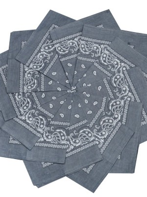 Кърпа за глава бандана HoodStyle Bandana в тъмносив цвят