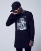 Мъжка блуза Mister Tee Wiz Khalifa Half Face в черен цвят, Mister Tee, Блузи - Complex.bg