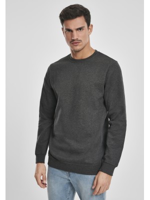 Мъжка блуза Urban Classics Basic в сив цвят