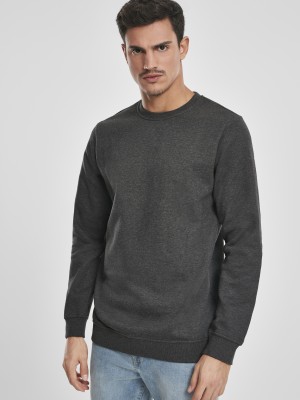 Мъжка блуза Urban Classics Basic в сив цвят