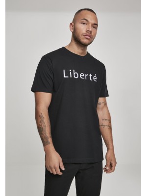 Мъжка черна тениска Mister Tee Libert