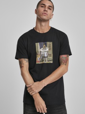 Мъжка черна тениска Mister Tee Skrrt Skrrt