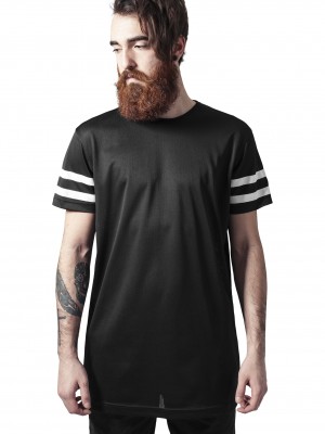 Мъжка дълга тениска в черен цвят Urban Classics