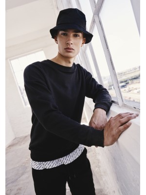 Мъжка изчистена блуза в черен цвят Urban Classics