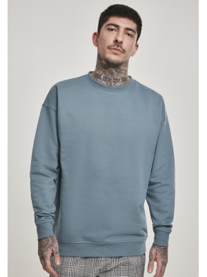 Мъжка изчистена блуза в синьо Urban Classics dusty blue