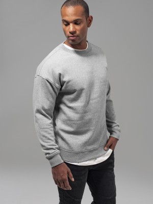 Мъжка изчистена блуза в сив Urban Classics grey