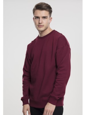 Мъжка изчистена блуза в тъмночервено Urban Classics port